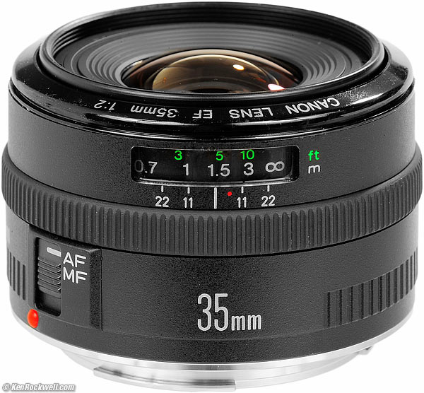 Used 35mm EF f2.0 